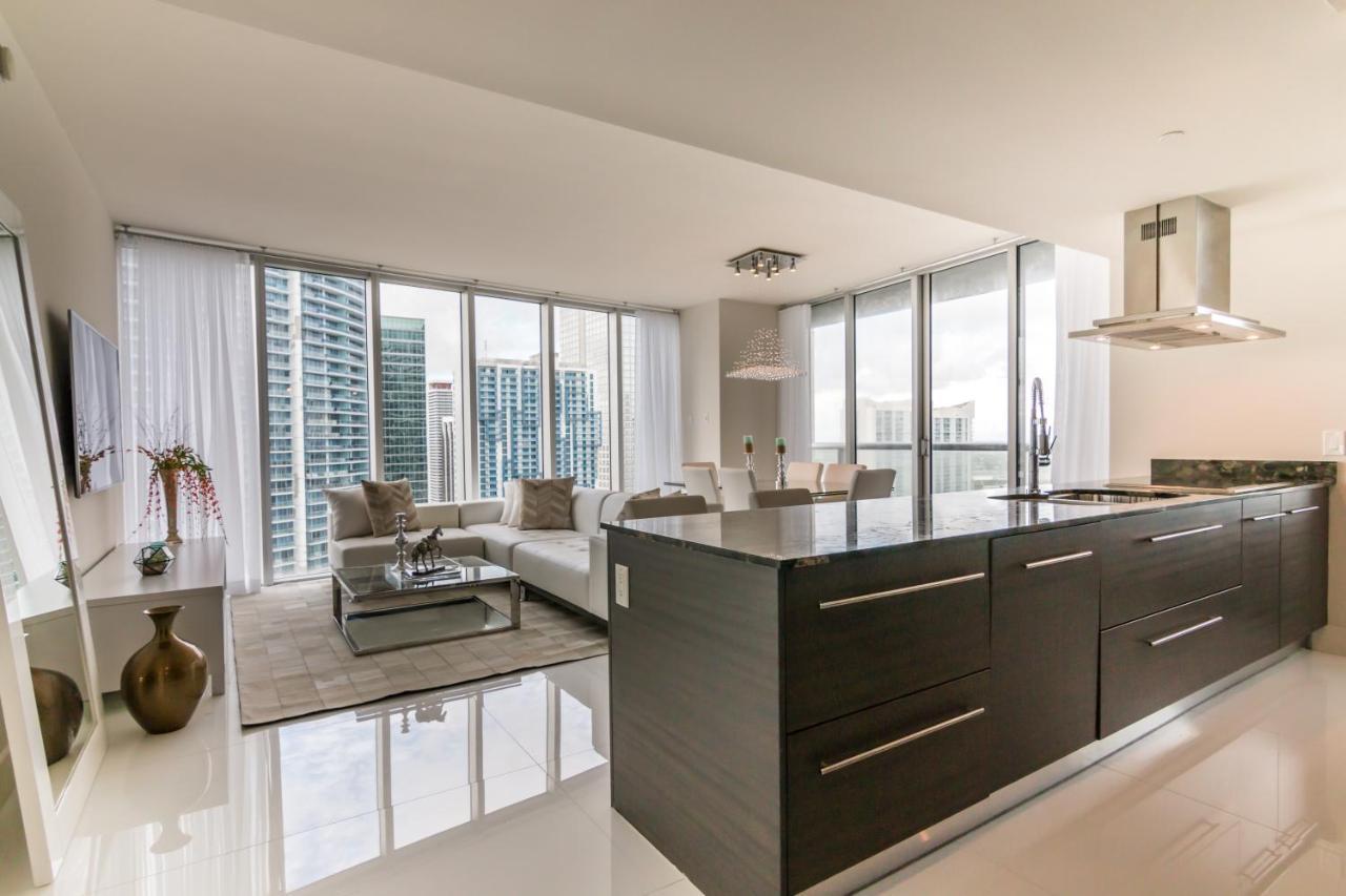 Luxury 5-Star Condo @37Th Floor In Icon Brickell 2B/2B Маями Екстериор снимка